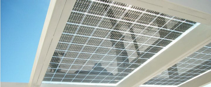 UV light protection - Clear solar panel
